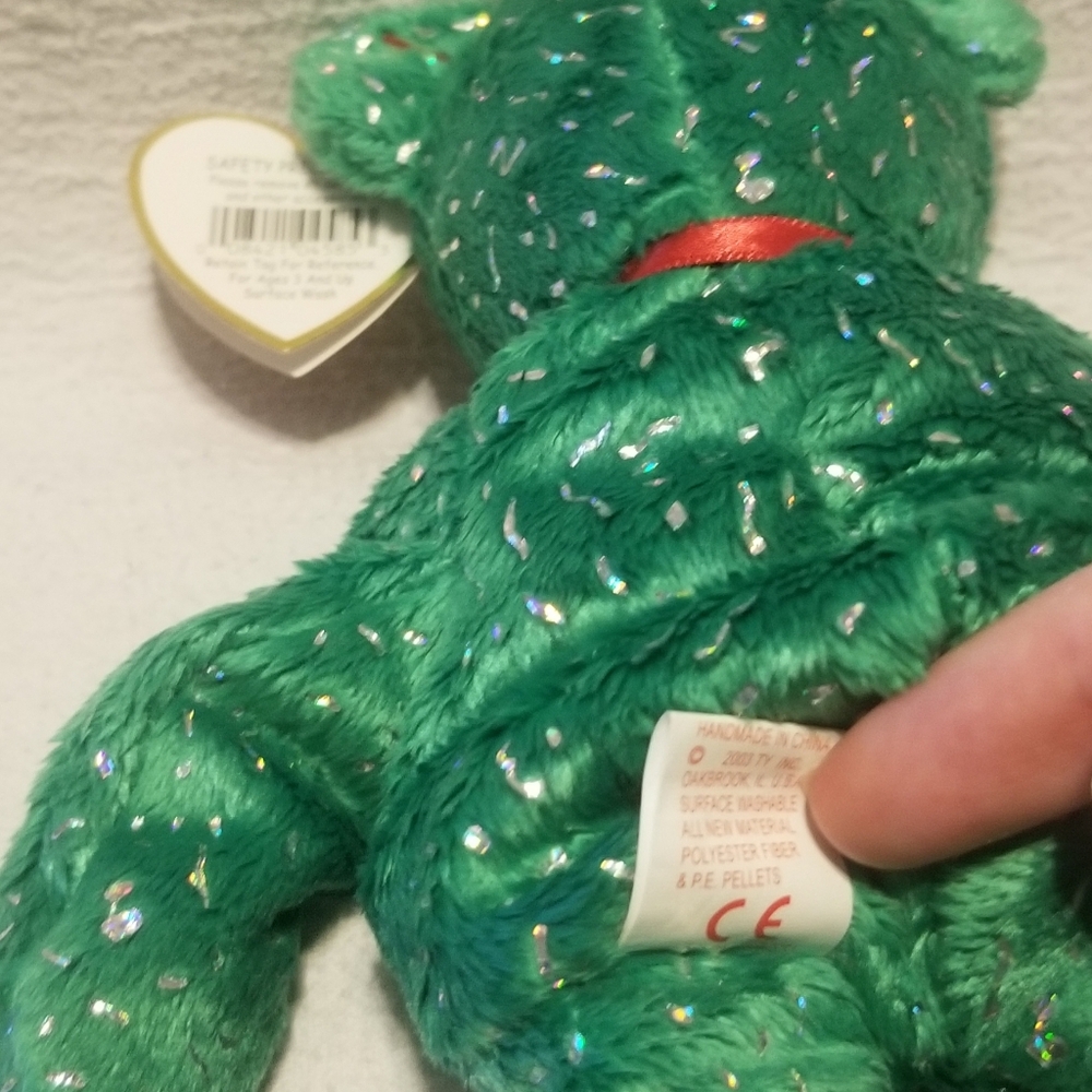 Like new 2003 "Decade" January Beanie Baby bear - Picture 2 of 4